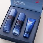LASYA Men Amino Acid Oil Control Anti-Wrinkle 3-Piece Skincare Set, Refreshing Moisturizing Firming Facial Kit For Men, Worldwide Shipping