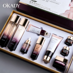 O'KADY Caviar Anti-Aging 9-Piece Complete Facial Skincare Set, Hydrating Firming Brightening Skin Care Gift Box for Women