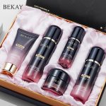BEKAY Collagen Elastic Anti-Aging 5-Piece Skin Care Set, Hydrating Firming Facial Kit For Women, Complete Daily Facial Routine Gift Box,