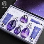 ANISDD Squalane Yeast Anti-Aging 7-Piece Facial Skincare Set, Hydrating Firming Wrinkle Repair Daily Face Care Kit For All Skin Types Women