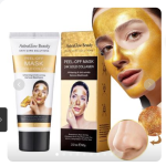 60g 24K Gold Collagen Peel Off Mask, Deep Cleansing Blackhead Remover Mask, Brighten Dull Skin & Minimize Pores, Fast Shipping From US-LAX Warehouse