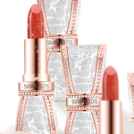 2 Pack SIVANNA Rhinestone Bow Matte Lipstick Set, High Pigment Long Lasting Velvet Lip Stick Shade Brick Red & Tomato Red For Women Fast Shipping From US-LAX2 Warehouse