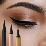3 Pack Ultra Fine Tip Liquid Eyeliner Pen, Waterproof Quick Dry Smudge Proof Long Lasting Black Eye Liner Makeup Set