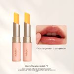 NOVO Heart Lock Color Changing Lip Balm 2 Pack, Temperature-Activated Hydrating Lip Tint Stick, Moist Repair Dry Lips Makeup Fast Shipping From US-LAX2 Warehouse