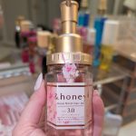 &honey Deep Moist Hair Oil 3.0 Cherry Blossom Edition 100ml, Organic Argan Oil Repair Dry Split Ends Strengthen Damaged Hair Long Lasting Sakura Honey Scent Leave-In Serum Fast Shipping From US-LAX Warehouse