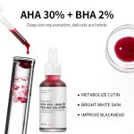 Enjoy Skin 30% AHA 2% BHA Peeling Solution 30ml, Exfoliating Facial Serum Clear Blackhead Minimize Pores Brighten Dull Skin Fast Shipping From US-LAX Warehouse