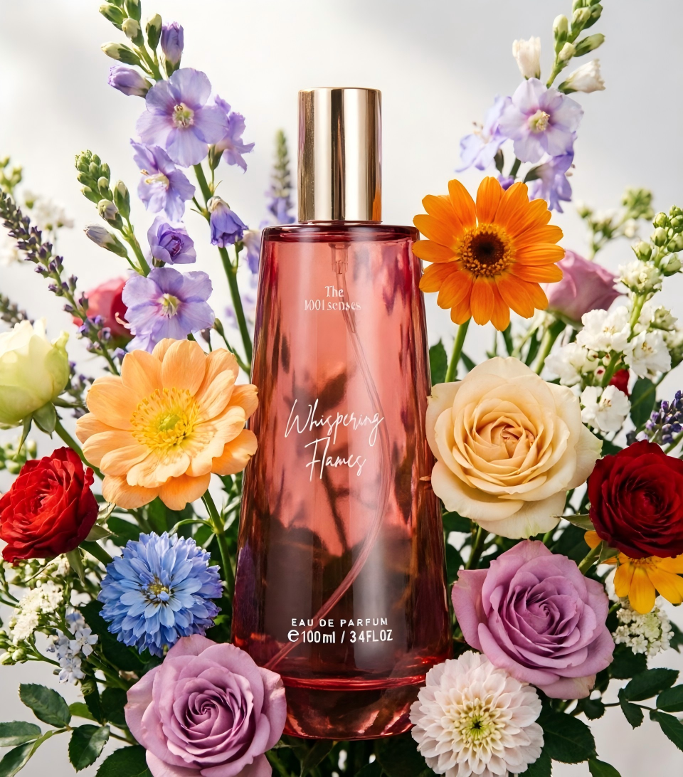 image_907350611434710 Whispering Flames Unisex Eau De Parfum 100ml, Long Lasting Fragrance Spray for Men Women, Elegant Glass Bottle Perfume Fast Shipping From US-LAX Warehouse - Image 1